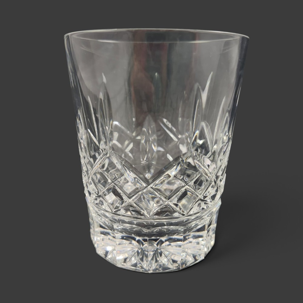Waterford Crystal Lismore 4 3/8″ Double Old Fashioned Crystal Whisky Glass