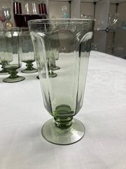 Antique Pale Green by Lenox – Eight Pieces of Vintage Crystal