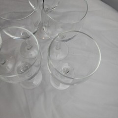GUC ARC Crystal Wine Glass Set – Set Of 6 – Merlot Chardonnay Cabernet Riesling