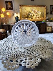 Antique EAPG Clear Pressed Glass Tumblers Lot of 4