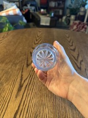 Clear Glass Tumblers 5.5” Heavy Bottom Set Of 4