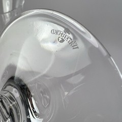 Pair of Waterford Crystal 10.25” Tall Wedding Heirloom Champagne Flutes