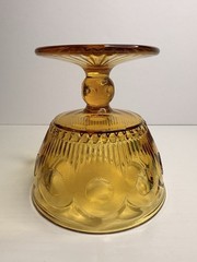 MCM Bartlett Collins St Genevieve Amber Champagne Sherbet Glass Replacement