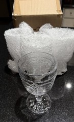 Princess House Marbella Pedestal Glasses (1725) Set of 4
