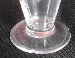 2 Tiffin Franciscan Classic Shawl Dancer Ice Tea Glass Stem 6″ Nude Dancing OF
