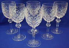 Waterford Powerscourt Set of 6 Water Goblets, 7 5/8″ (S12)