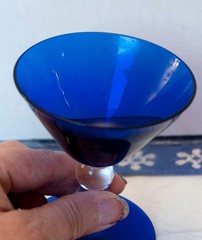 Bryce Bros Cobalt Blue Vintage Aristocrat cordial glass #737
