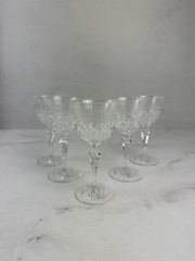 Vintage Josair ‘Patrician Caterina’ Sherry Glasses 5 5/8» Set of 5 Germany