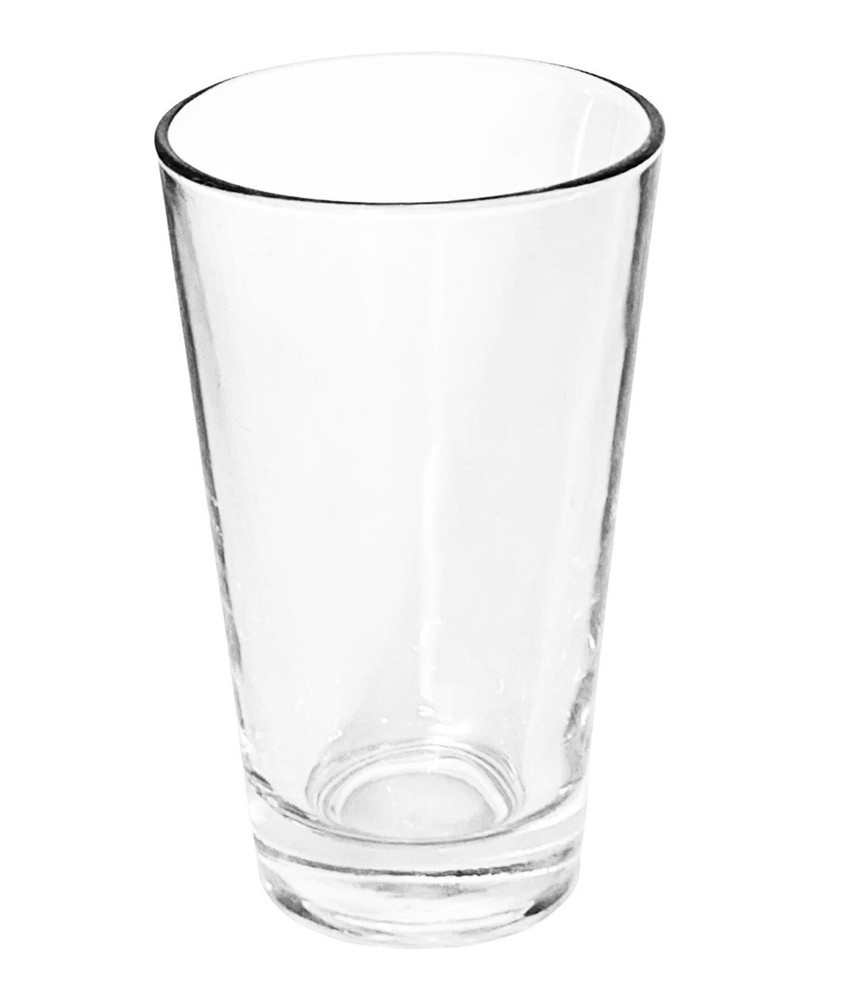 Libbey RESTAURANT BASICS 1639HT+5139 Tempered Heavy 16 OZ Mixing Pint Glass EUC