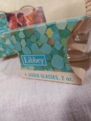 Libbey Vintage 2 Boxes 4 In Pack Clear Thick 2 Oz Jigger Glasses New