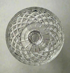 Vintage Boyne (Cut Foot) 4Inch Port Wine by Waterford Crystal, Exc/Signed