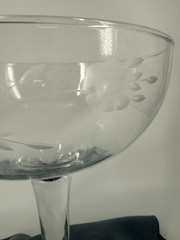 Princess Heritage XL margarita champagne glass pedestal compote centerpiece