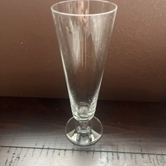 Lenox USA Crystal Decor Plain Pilsner Glass