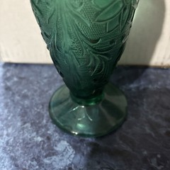 Tiara Sandwich Spruce Green Collection Replacement Iced Tea Glass.