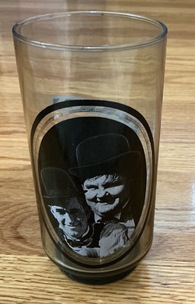 1979 Vintage Laurel & Hardy Arby’s Collector Series glasses 3 out of 6