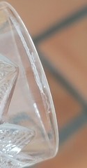 LOT OF 3 – Vintage EAPG Pressed Hobstar Cordial Glasses – 4″ Tall Clear Glass