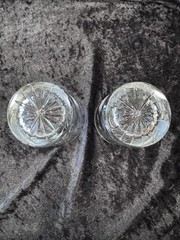 Vintage Set of 2 Glasses “Margaret” by Lausitzer West Germany
