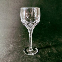 ATLANTIS EVORA WINE HOCK GLASS, Cut Lead Crystal, 7 1/4″, 6 oz, PORTUGAL