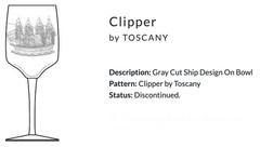 2 Old Fashioned Clipper by Toscany 3 5/8 in Width: 3 3/4″ 13OZ BEVELBASE