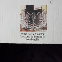 Fifth Ave Ltd Crystal Wine Accessory Set 6 Pc. 24% Lead