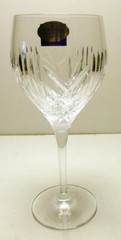 NEW ROYAL DOULTON FRANCE FINEST CRYSTAL GOBLET «SUMMIT» SZ-7 3/4″h #14