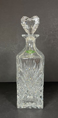 Shannon Crystal Whiskey Decanter Designs of Ireland Barware Drink Beverage Spiri
