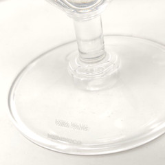 SET OF 4 Vera Wang Wedgwood St. Tropez Water Ice Tea Glasses Goblets Party Event