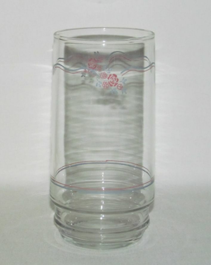 Corning Ware «Corelle» ENGLISH BREAKFAST Ribbed Iced Tea Tumbler (Glassware)