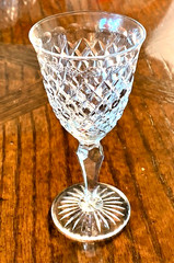 Stuart Crystal Sherry /Port Glasses Vintage Hardwicke 5 Pristine Set