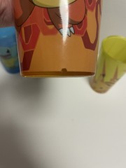 4 Just Funky POKEMON Drink Glasses Bulbasaur, Charmante, Squirtle, Pikachu LOT