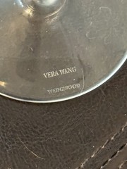 Vera Wang Wedgwood Crystal Sequin Saucer Coupe Champagne Glasses – Set Of 2