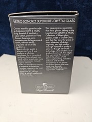 NEW Luigi Bormioli Michelangelo 24.25 oz Crystal Napoleon Brandy Snifters Italy