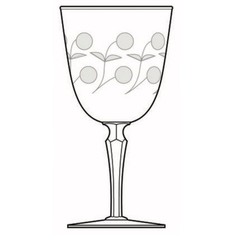 Libbey Carlton Dots 5 5/8″ Liquor Cocktail Glasses Vintage Set of 5