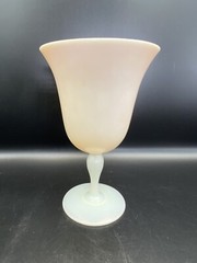 CARDER STEUBEN GOLD AURENE AND CALCITE GOBLET CHALICE