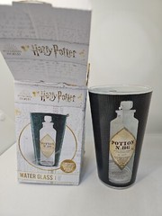 Harry Potter Potion N.86 Juice / Soda GLASS 14 oz Open Box