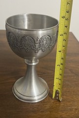 Pewter Residenz Wine Goblet – 6oz Measuring 5-1/2”, this goblet is made German