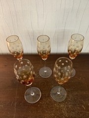 lot of Saint Louis crystal champagne flutes for Hermes (lot price)