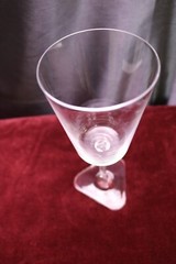 Contemporary Crystal Water Goblet (s) Triangle Stem Triangular Foot 8 » 10 oz