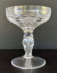 Royal Leerdamn Netherlands Crystal Champagne Coupes Glasses 4 3/4″» Set Of 6
