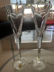 Waterford Crystal (Love and Romance) champagne flutes