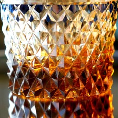 Old Fashioned Whiskey Bourbon Glasses Crystal Hand Cut Edo Kiriko 9oz Ambe Blue