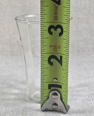 VTG Set of 4 Etched Grape Vine Shot Glasses 2 Oz. Cordial Liqueur Clear Glass