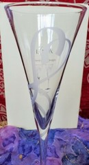 True Love Lenox Flutes non-lead glass made in China