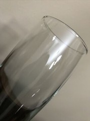 Libbey Domaine Cobalt Blue Stem Vintage Flutes 9 Inches