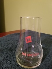 Vintage Upside down 7Up Retro Glass
