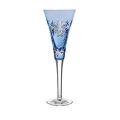 Waterford Snowflake Wishes ‘2013 Goodwill’ Light Blue Champagne Flute