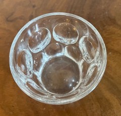 Antique Mid 19th c American Classical Ashburton Flint Glass Whiskey Tumbler 1850
