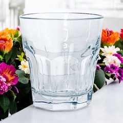 VTG Libbey DuraTuff GIBRALTAR CLEAR 15240 Stackable 8 OZ On The Rocks Glass EUC
