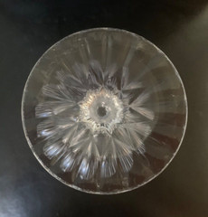 FOUR 4 Mikasa ITALIAN COUNTRYSIDE 6 3/4” Wine Glasses Swirls/Pressed/Knob Stem