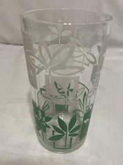 MCM Retro Atlas Deco Tumbler/ Drinking Glass 12 oz.